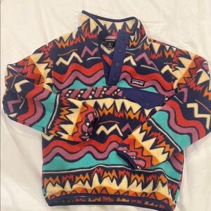Patagonia Colorful Kids Fleece Pullover